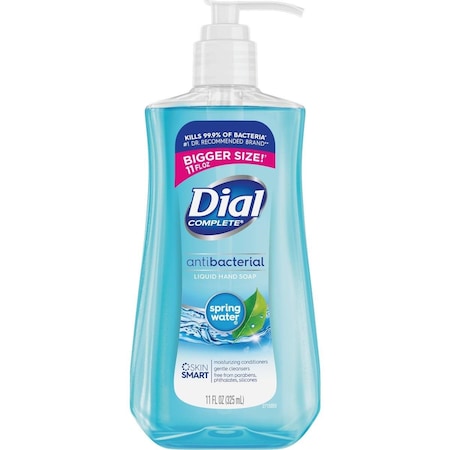 Dial 11 Oz. Spring Water Antibacterial Liquid Hand Soap with Moisturizer 2499184
